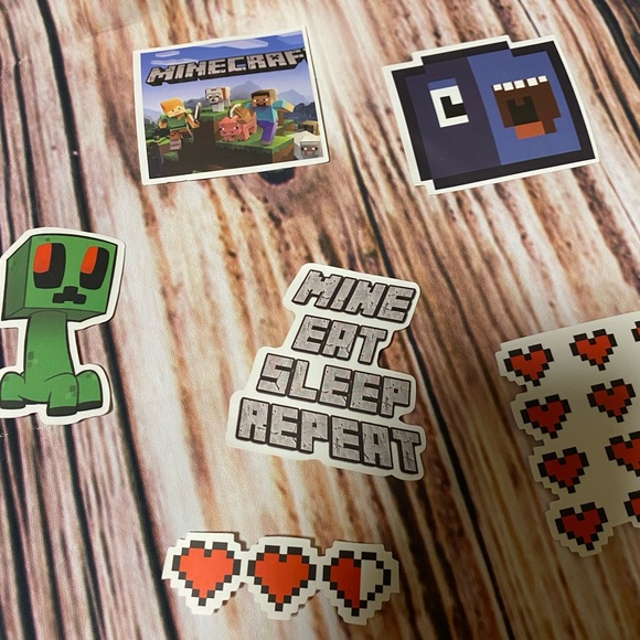 Minecraft stickers! Pack of 25 - Picture 5 of 5